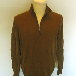 Eddie Bauer Mens Cotton Cashmere Sweater TL NWT